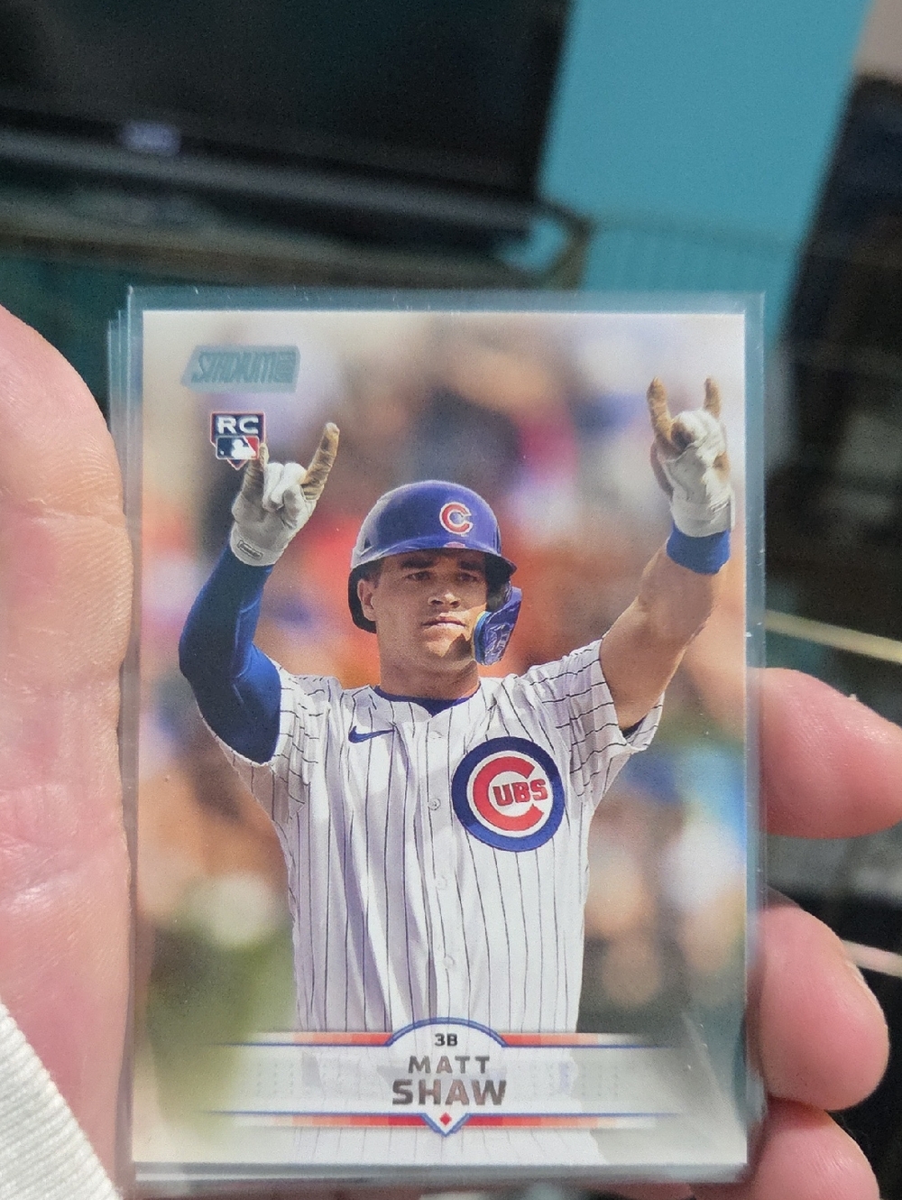 Topps Chicago Cubs Matt Shaw Rookie Card - Blue, White, Red